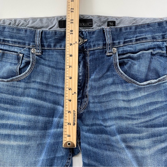 Buckle Black BKE Men's Medium Rinse Denim Bootcut Jeans Size 36 Long - Picture 9 of 10